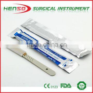 HENSO disposable scalpel with plastic handle