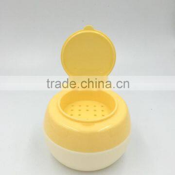 140ml fashion flip cap Talc baby powder jar