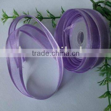 satin edge organza ribbon,bounding organza ribbon