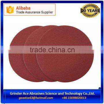 Hook and Loop Aluminum Oxide Sandpaper Disc