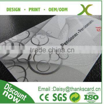 silver loyalty card printing / member card printing/ sliver member card printing