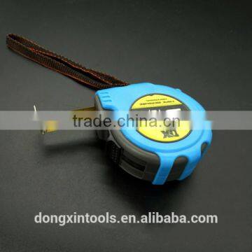 High quality raw material steel measuring tape with two brake