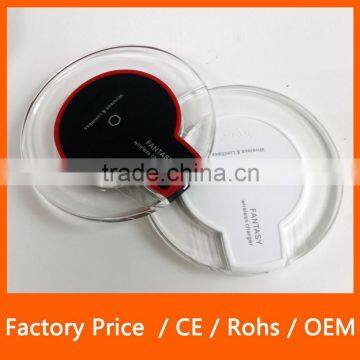 New Hot Selling Ultra Thin High Speed Wireless Charger Coil Charger for Samsung Galaxy S6 Edge