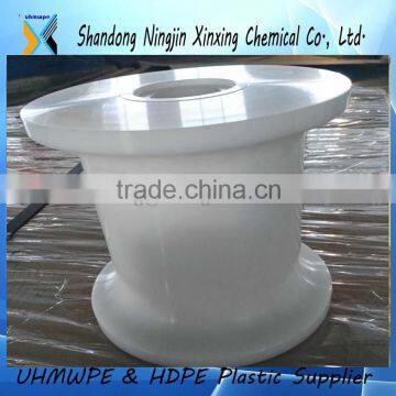 UHMWPE conveyor roller/Plastic roller for belt conveyor/cnc machined conveyor UHMW PE