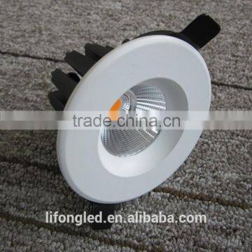 hot selling hotel semi recessed low glare fixed LED downlight