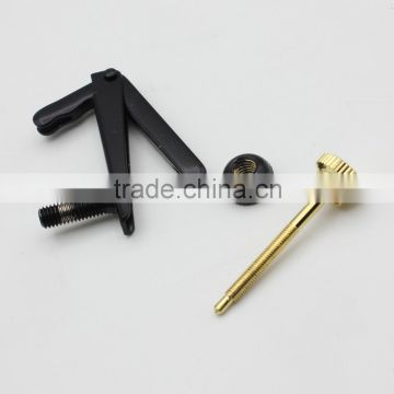 4pcs Cello Fine Tuner Adjuster Copper Nickel Alloy Black for 3/4 4/4 Size Cello Accessories