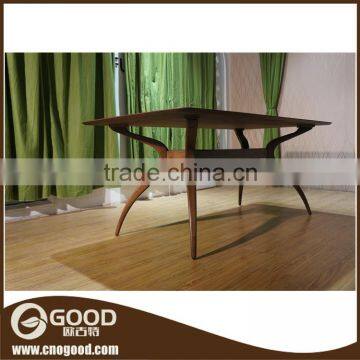 Folding Table Stackable Chair Rubber Wood Chair and Table Set photo-6