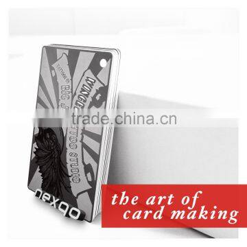 Stainless Steel Laser Engraving Cheap Stainless Metal Business Card photo-5