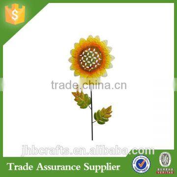 metal sunflower garden stakes wholesale