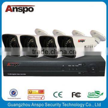 Guangzhou factory!! Best quality promotional gift 4ch ahd 720p dvr 1080p camera kit