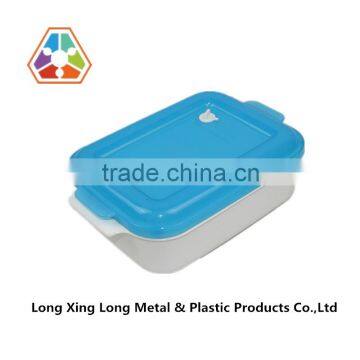 178*178*78mm PP blue Plastic Container micro-use safe/nice lunch boxes