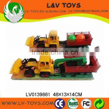Hot-selling Plastic Trailer Truck Toy,farm Toy Tractors for Kids photo-4