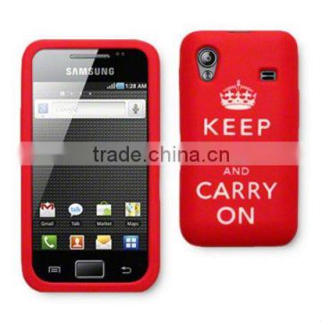 cute hot sell silicone case for samsung galaxy ace