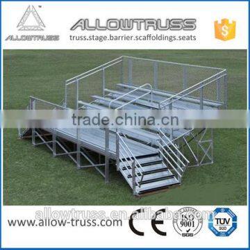 Suitable for indoor and outdoor performances folding bleachers seating for sale