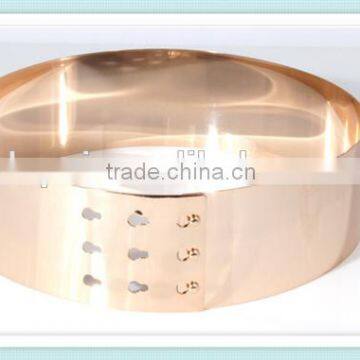 Fashion Golden Metal Mirror Belt for Sexy Lady