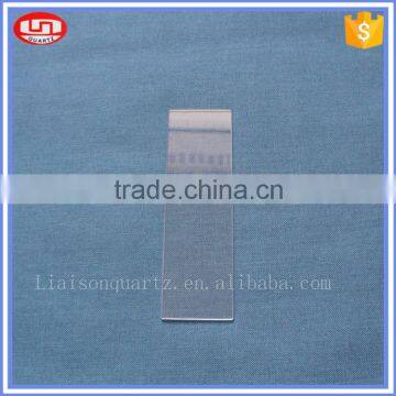 Rectangle Transparent Quartz Glass Plate for Sale