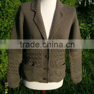 Knitted cable jacket