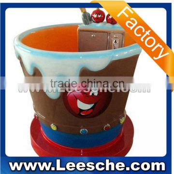 LSJQ-059 token minions coin operated cup shape kiddie rides for sale