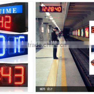 High Quality Led Time And Temperature Signs, most compositive price!!!!!!!!!