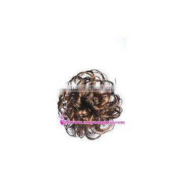 Synthetic Hair Scrunchies, Wigs Hair Accessories, Fake Hair Pieces photo-4