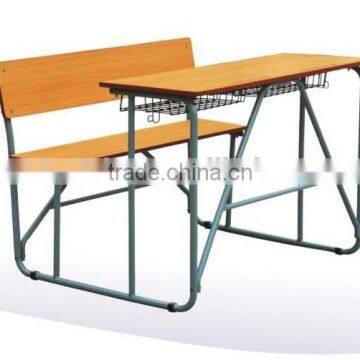 Detachable 2-person desk & chair to africa student desk & chair A-077