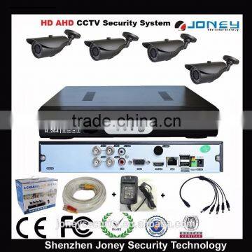 The Best Price 1.0MP 720P Night Vision Waterproof Camera 4CH AHD CCTV DVR Kit photo-6