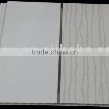 20/25/30cm One groove silver line PVC artistic ceiling Half printed