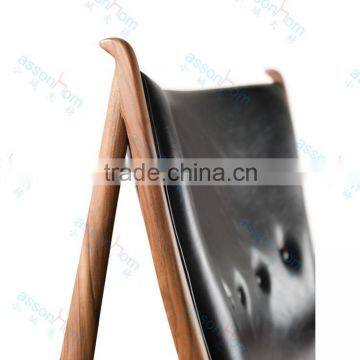 Chieftain Chair Wooden Lounge Chair #AWF23