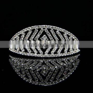 trendy elegant rhinestone comb for wedding bridal