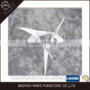 Round Glass Table With Metal Legs photo-6