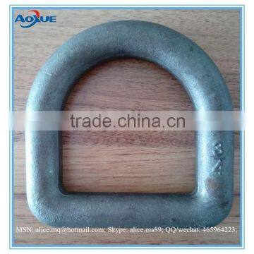 forged steel d type link ring four times wll galvanized