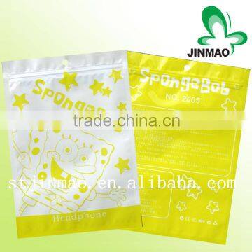 Plastic Zip lock clear Bag with high quality