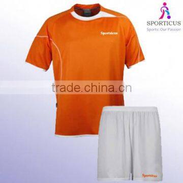 Orange Soccer Uniform SL-SS-14