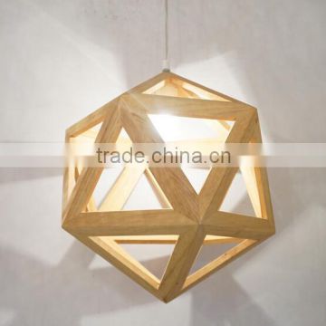 Modern Wooden Pendant Light Chandelier Hanging Lamp Manufacturer