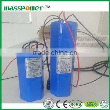 12 cells 14.8v 7800mah li ion battery