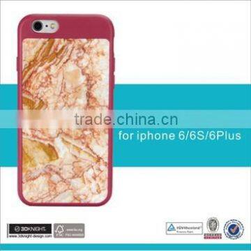 New luxury case marble pc case for iphone 6 for iphone 7 case