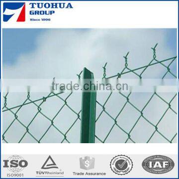 lower price useful PVC coated/galvanized chain link fence