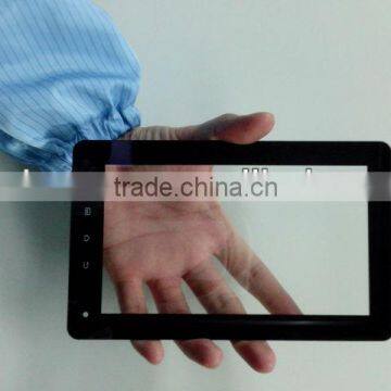 7inch Chemical tempered glass for capacitive touch panel