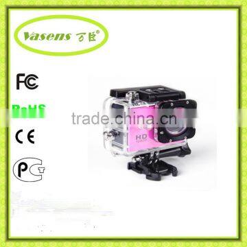 Vasens new product Waterproof Mini 2.0inch Action 4k fhd 1080p DV650 Sports camera