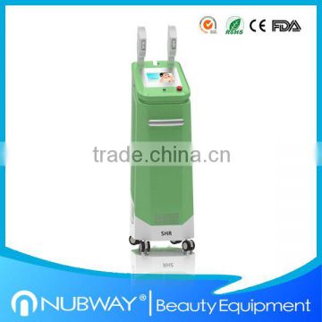 Intense Pulsed Flash Lamp Most Professional 2 Handels SHR Super Hair Removal IPL SHR / SHR IPL / SHR Hair Removal Machine Remove Diseased Telangiectasis