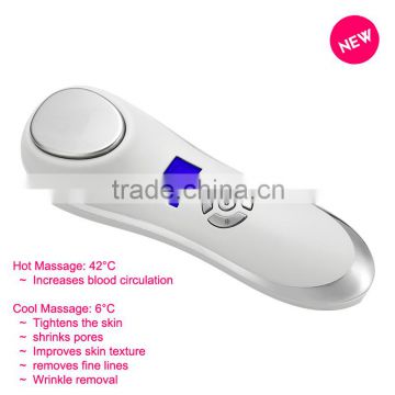 Keyword portable home use galvanic photon ultrasonic ion facial massage