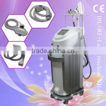 Multi-functional Elight IPL RF face lifting machine nd yag laser tattoo removal