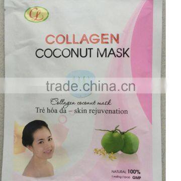 Natural collagen mask/Collagen mask/Collagen coconut mask