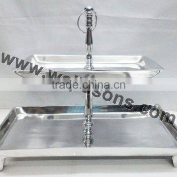 Aluminium cake stand