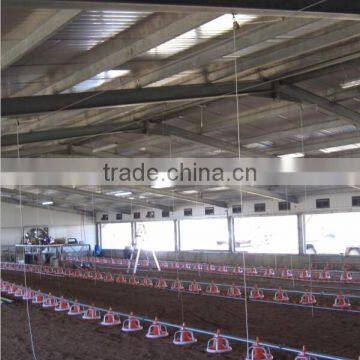 equipment for poultry raising prefab broiler chicken houses