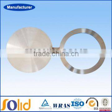 China stainless steel figure 8 blind flange for industry