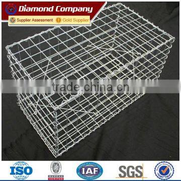 2*1*1m/50*100mm PVC Galvanized Welded Gabion box For Construction