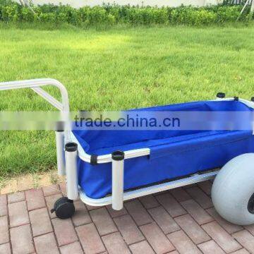 TC2023 Aluminum balloon wheel fishing cart