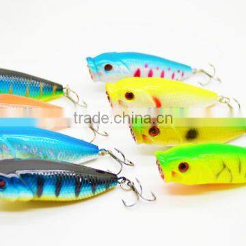 Mutilcolor Popper 65mm 9g Hard Plastic Fishing Lures