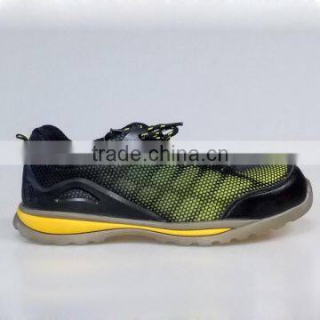 Flyknit PU Cover Fashion Safety Shoes